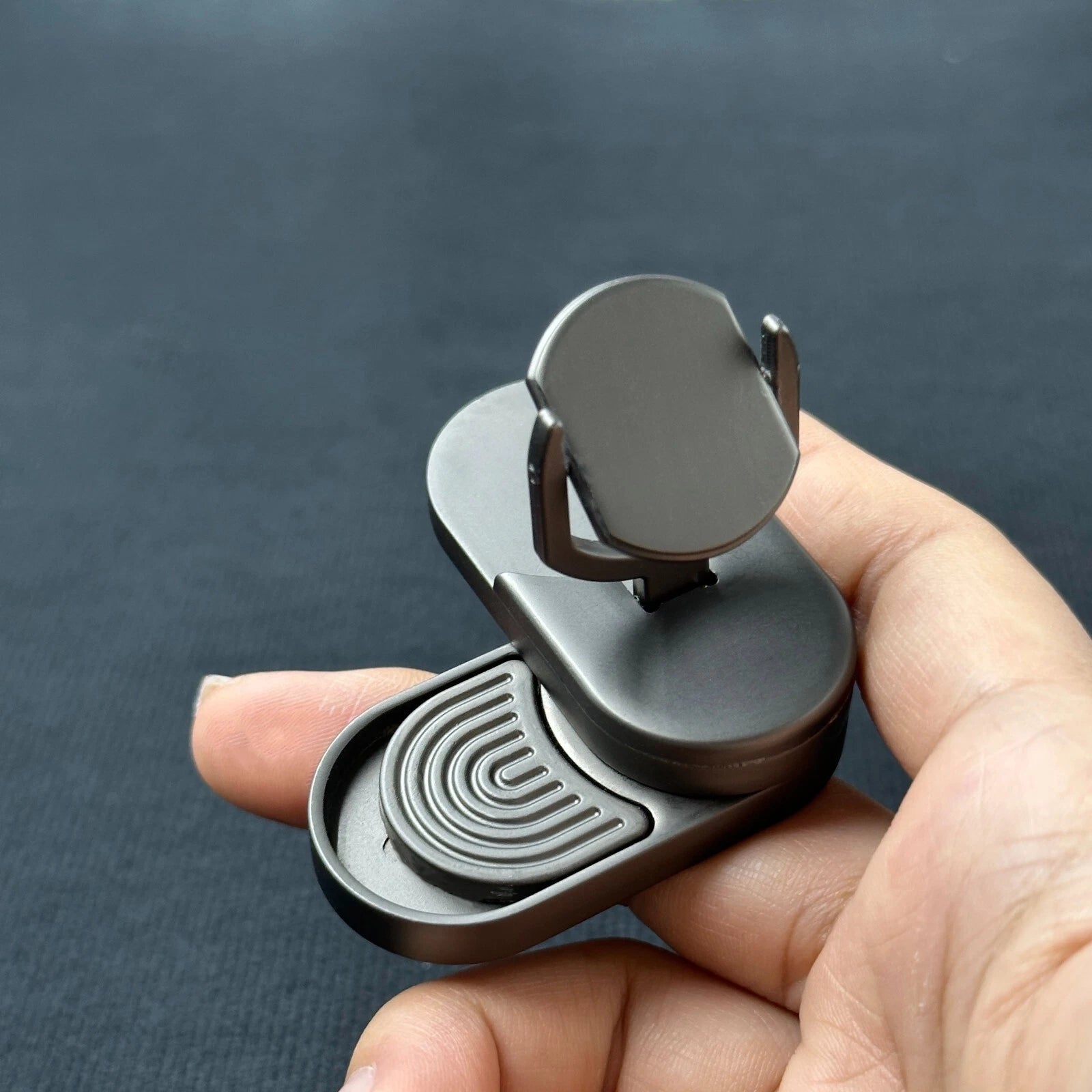 Fidget Spinner Target Push Card Adults Stress Relief EDC Metal Toy Gift 07FC0E-D4 - KOEEK