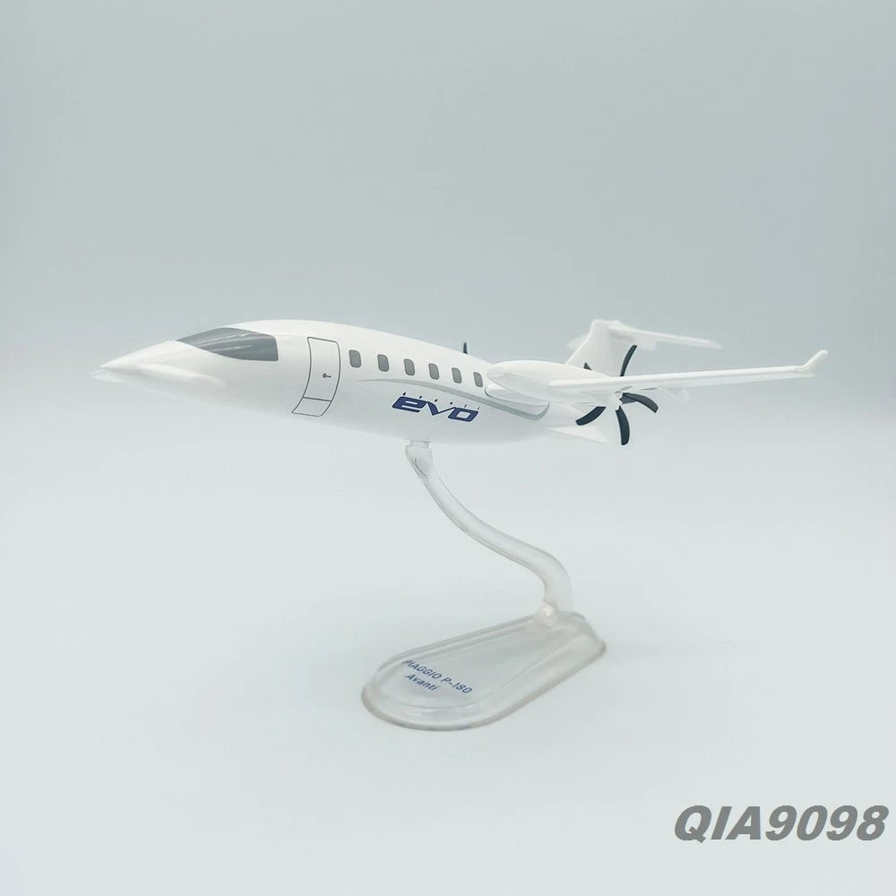 1/100 Scale P.180 Avanti EVO Aircraft Finished White Color Display Model 07FC0E-D4 - KOEEK