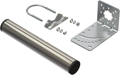 new 1.5" Diameter Antenna Mount Pole Bracket to Wall for 10" Length 07FC0E-D4 - KOEEK