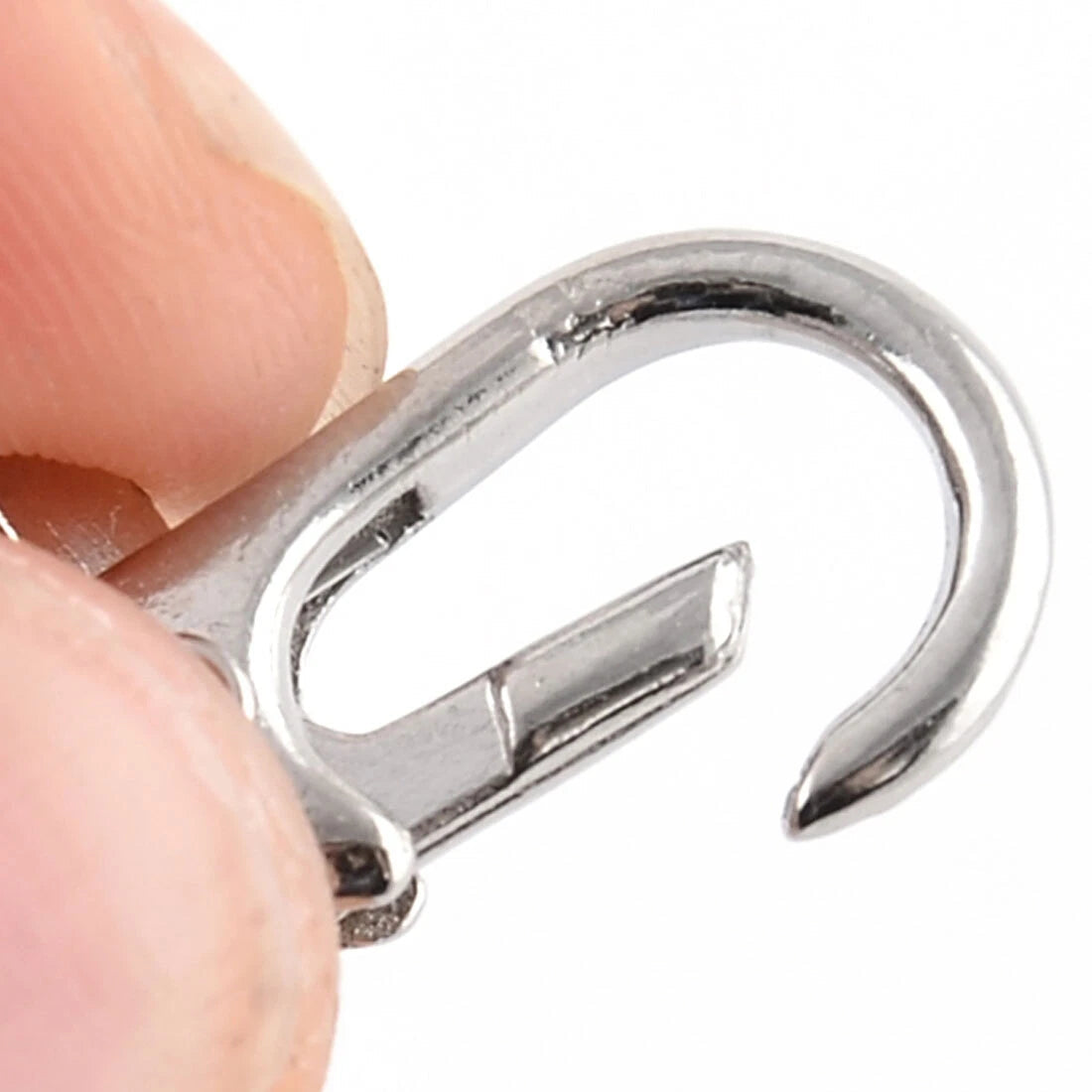 Hiking Camping Plastic Anti-lost Spring Elastic Rope Keyring Keychain Black 2pcs 07FC0E-D4 - KOEEK