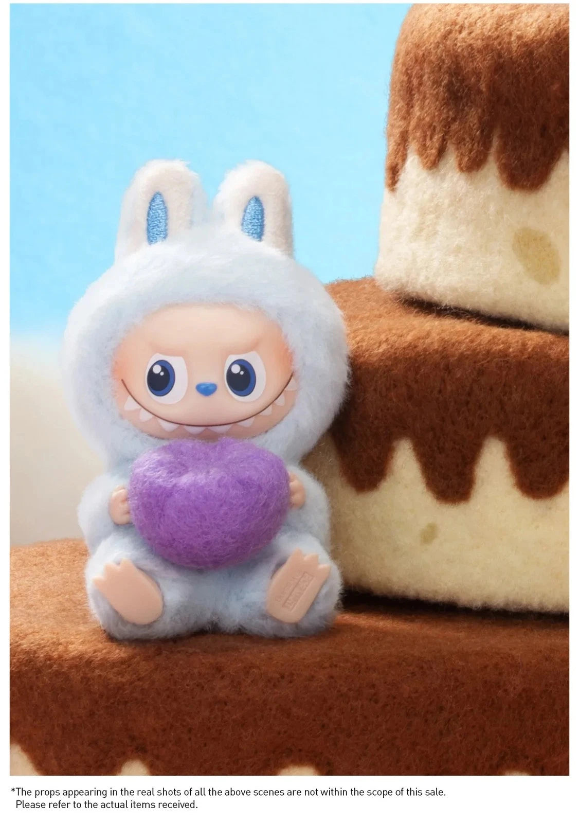 The Monsters Pin For Love Series-Vinyl Plush Pendant Blind Box (A-M) Hot Cute 07FC0E-D4 - KOEEK