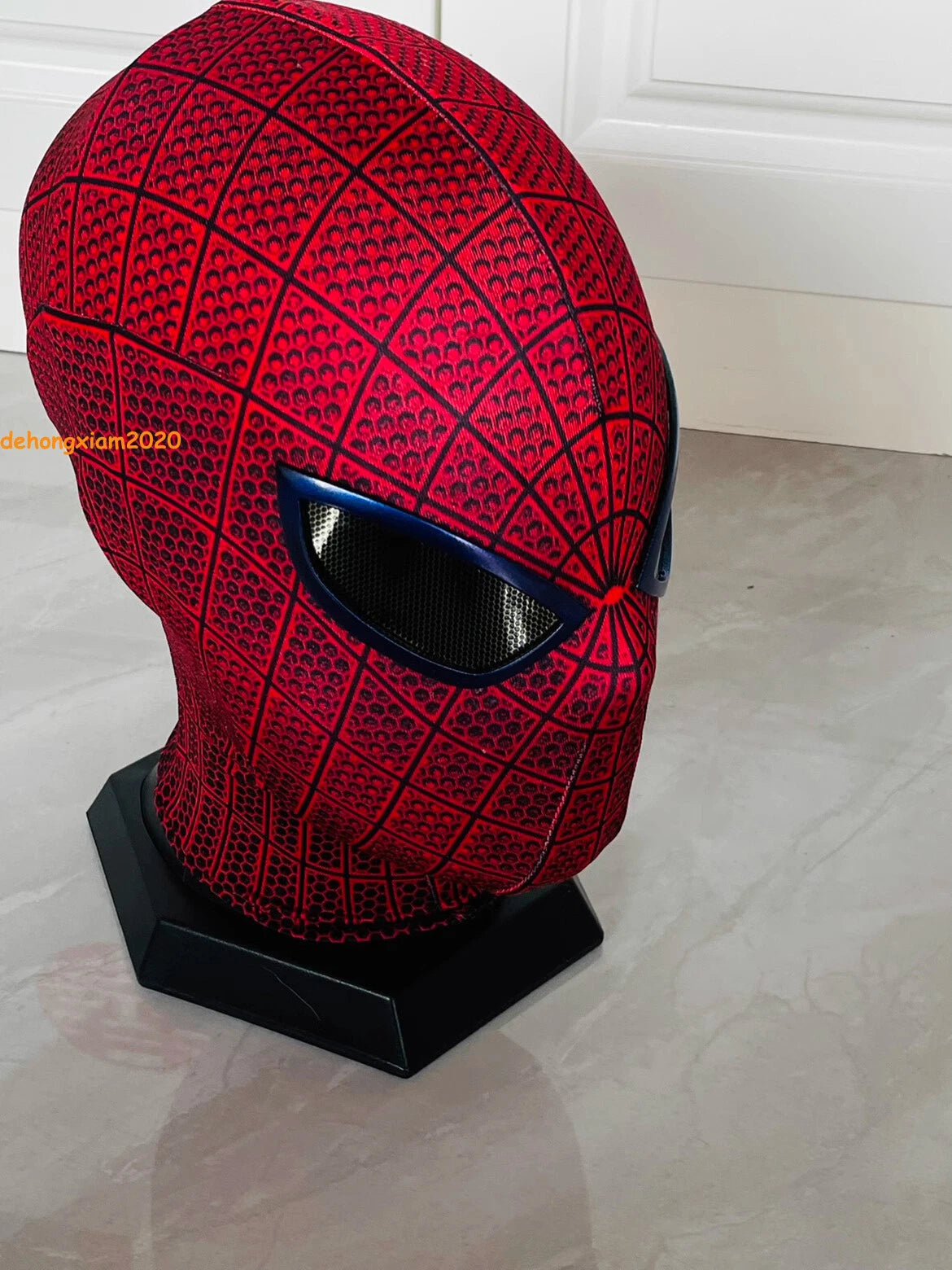 1:1 The Amazing Spider-Man Spiderman Cosplay Mask Andrew Garfield Prop Handmade HANDMADE - KOEEK