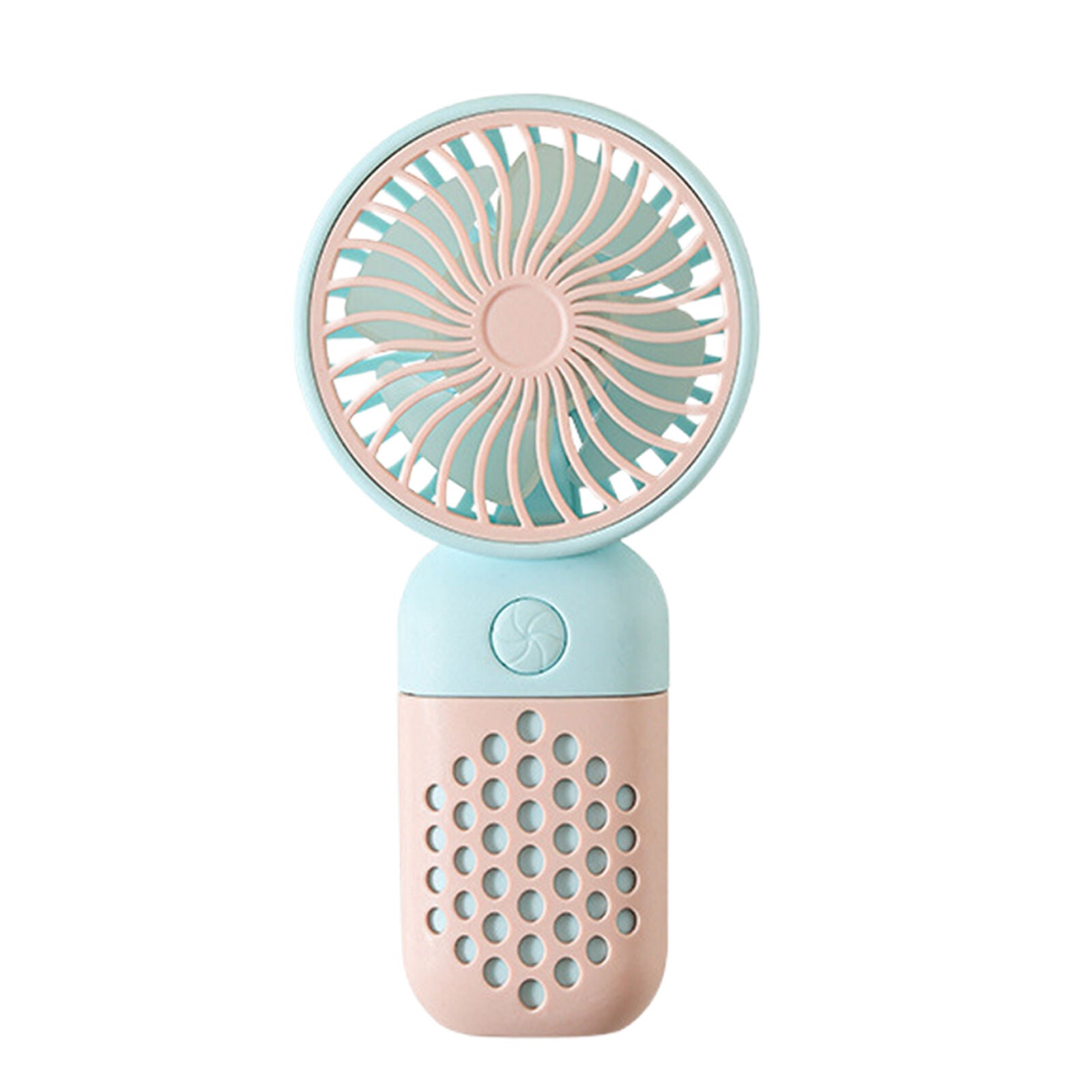 new Portable Mini Hand-held Small Cute Desk Fan Cooler Cooling USB Rechargeable koeek - KOEEK