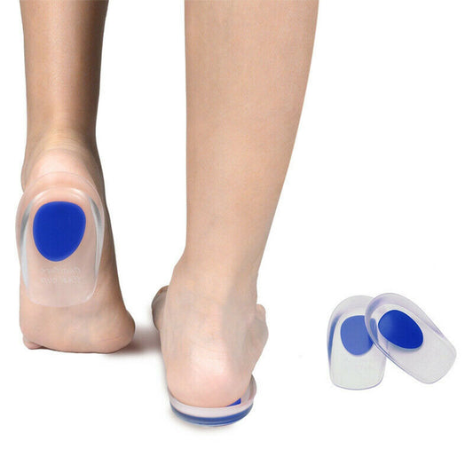1 Pair High Heel Liner Grip Cushion Protector Foot Shoe Insole Pad Silicone Gel