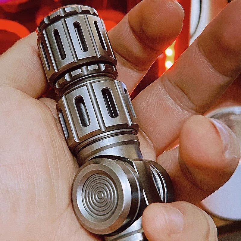 EDC Titanium Rotate Pendan Paracord Knife Cord Bead DIY Necklace Bracelet Bead 07FC0E-D4 - KOEEK