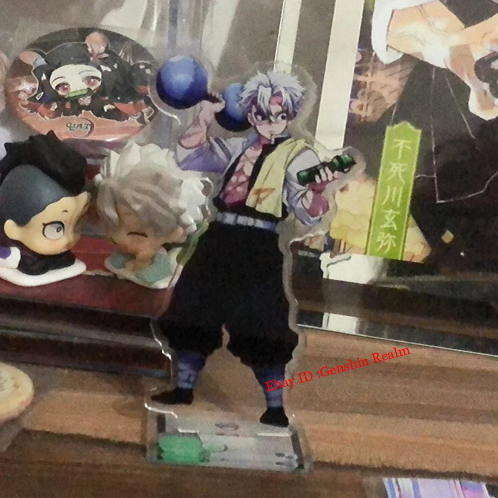 Anime Demon Slayer Shinazugawa Sanemi Acrylic Desktop Stand Figure Collection 07FC0E-D4 - KOEEK