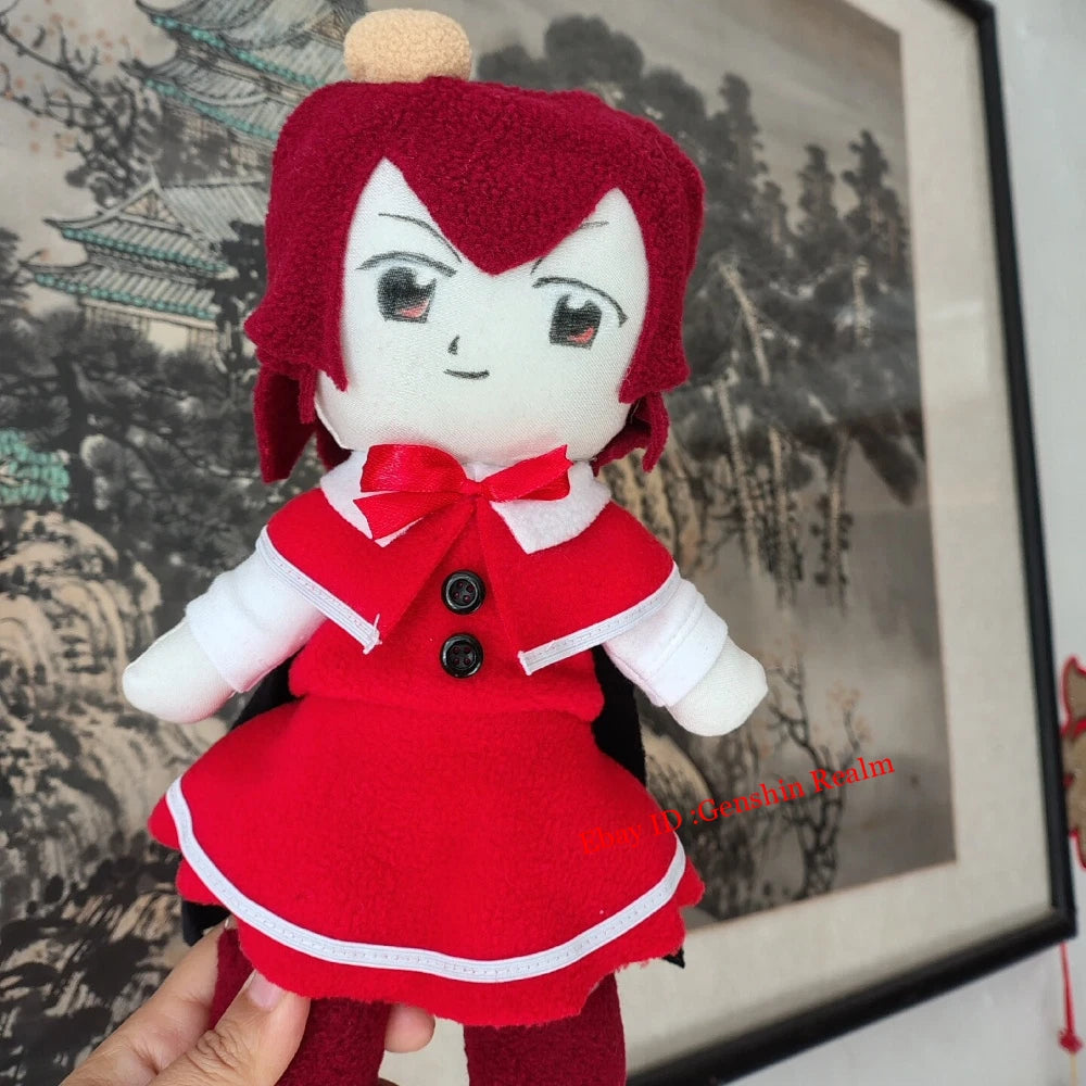 Anime Touhou Project Figure Series Okazaki Yumemi Stand Plush Doll Toy Gift 07FC0E-D4 - KOEEK