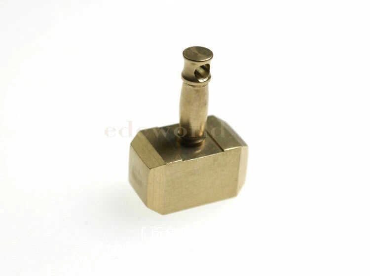 Brass Thor's Hammer Knife Pendant Bead Keychain Necklace Knapsack Ornament EDC 07FC0E-D4 - KOEEK