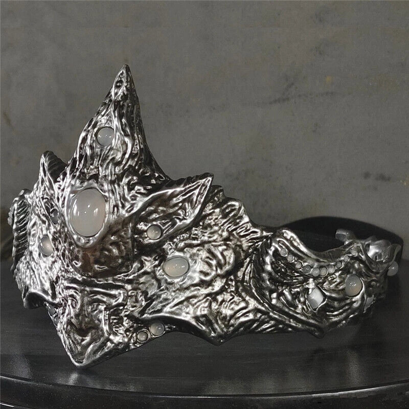 Dark Souls Ⅲ Fire Keeper Eye Mask Priestess Crown Cosplay Costumes Props PU Mask 07FC0E-D4 - KOEEK