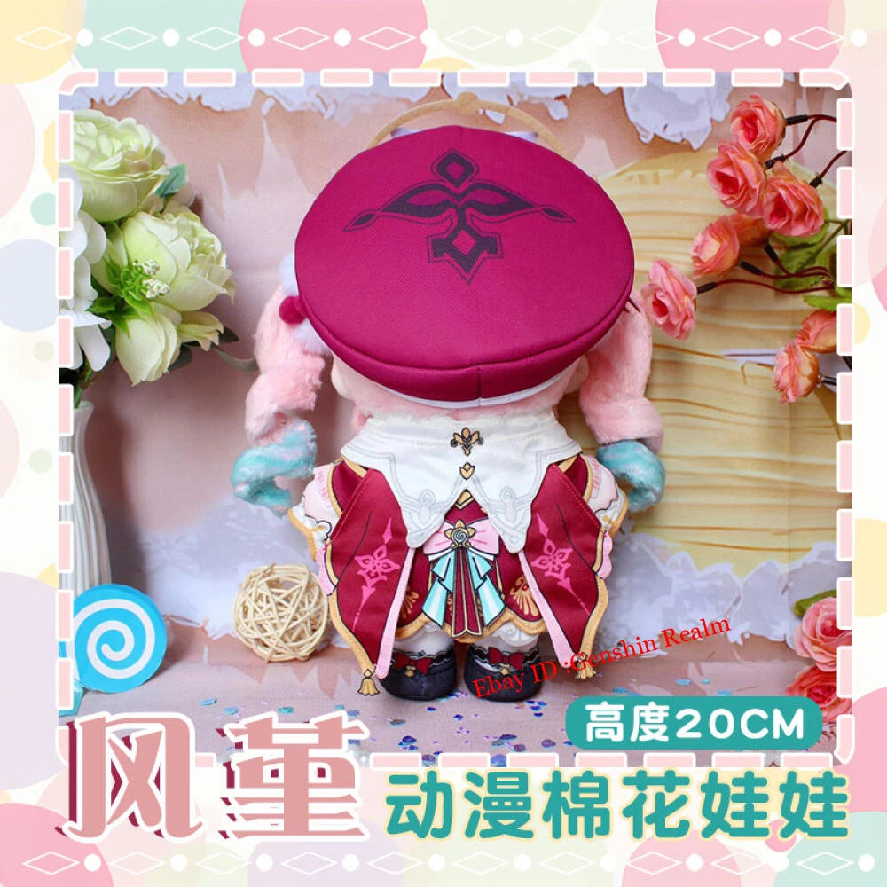 Anime Honkai: Star Rail Hyacine Dress-Up Doll Plush Cotton Doll Stuffed Toy 20cm 07FC0E-D4 - KOEEK