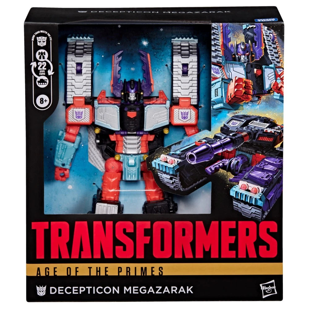 Hasbro Transformers Age of the Primes Leader Class Megazarak Tank Action‑Figure HASBRO - KOEEK