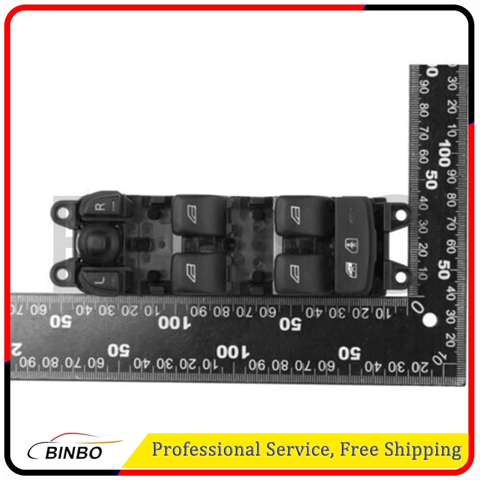 31334348 FRONT RIGHT POWER WINDOW CONTROL SWITCH For VOLVO S60 V60 XC60 07FC0E-D4 - KOEEK