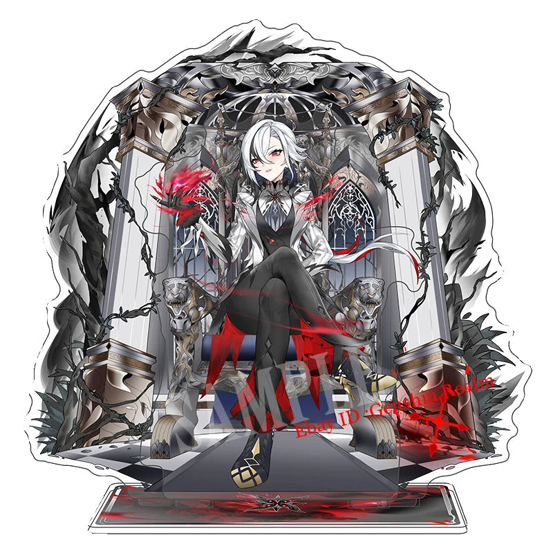 Anime  Arlecchino Acrylic Desktop Stand Figure Collection Decor 07FC0E-D4 - KOEEK