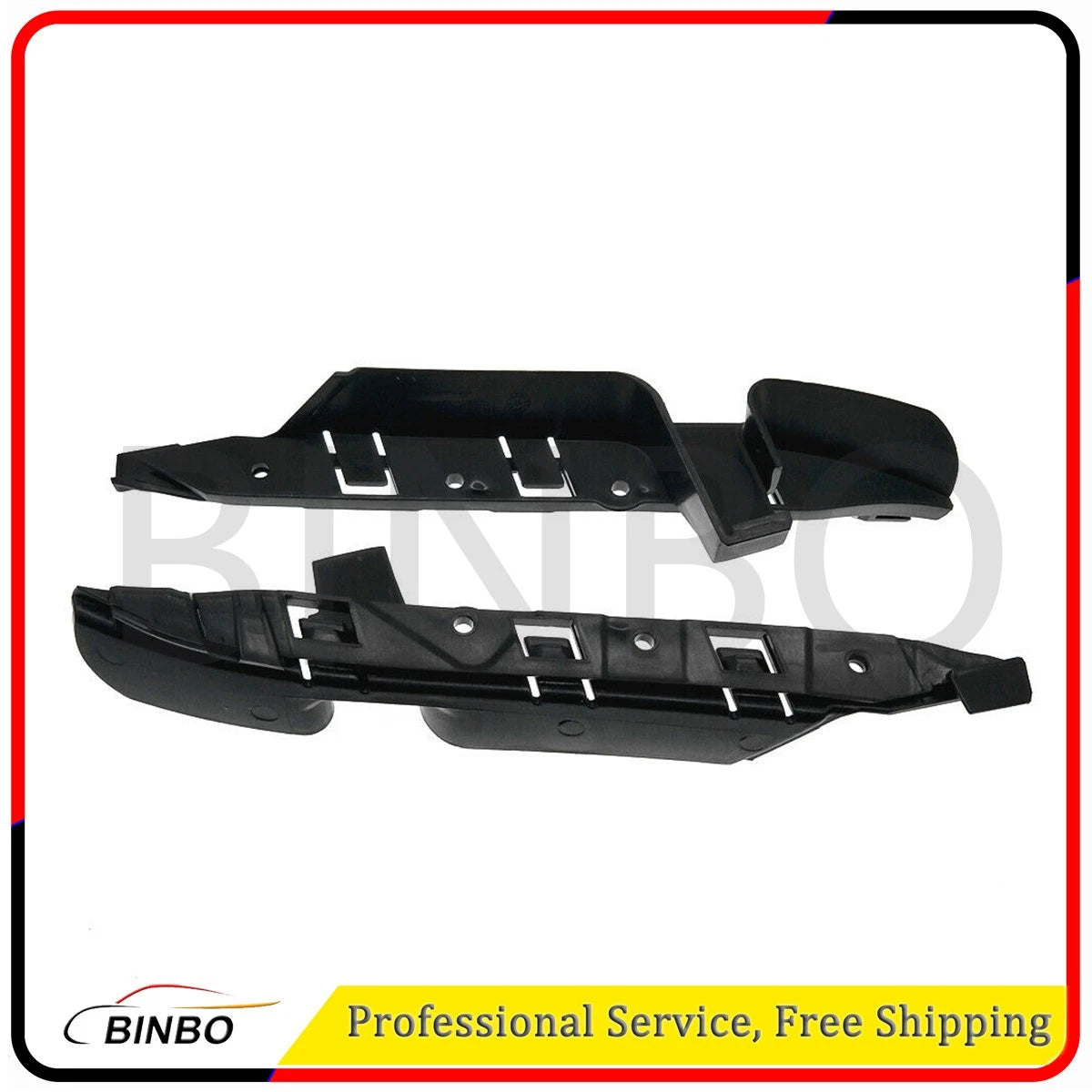 1 Pair Front Bumper Support Retainer Brackets For BMW 5 Series E60 E61 525i 530i 07FC0E-D4 - KOEEK