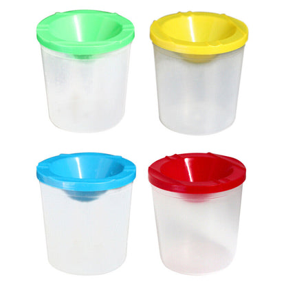 new  10 Pcs Kids Painting Container Cups Anti-falling Graffiti Tool Child