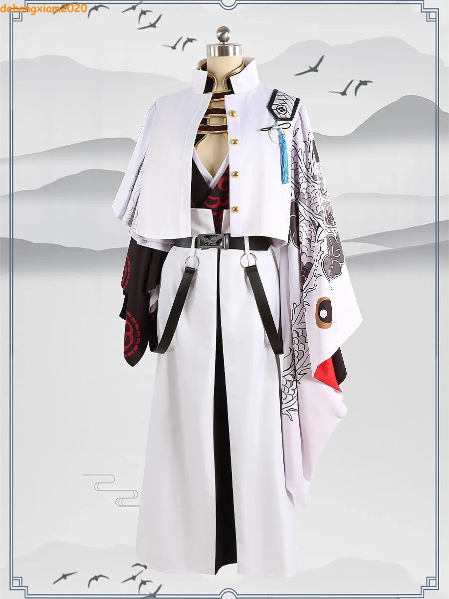 Fate Grand Order Takasugi Shinsaku Cosplay Costume Outfits Customized Halloween 07FC0E-D4 - KOEEK