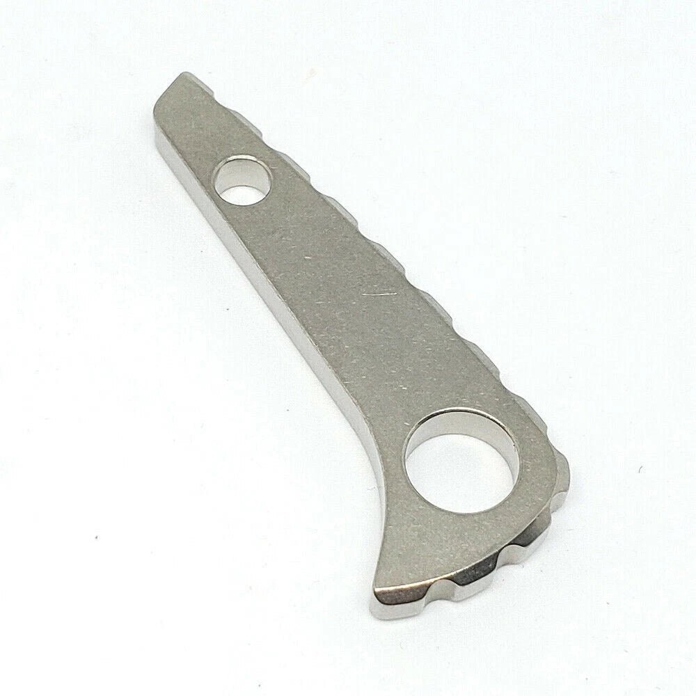 1PC Silver Anodized Titanium Back Spacer for Spyderco Paramilitary 2 Para2C81 07FC0E-D4 - KOEEK