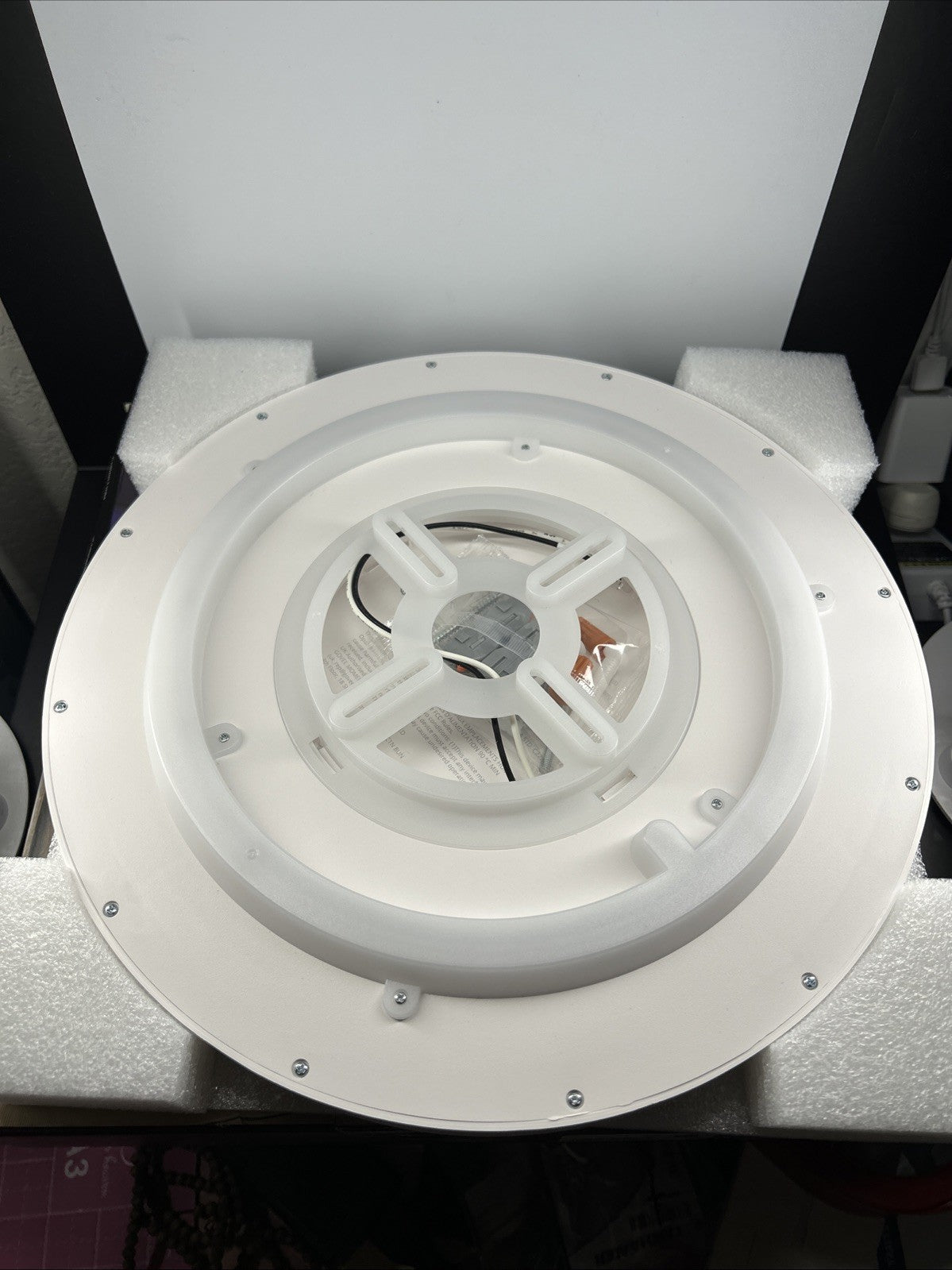 2 Govee Smart Ceiling Light, RGBIC LED Ceiling Light Fixture, 2400LM Flush Mount GOVEE - KOEEK