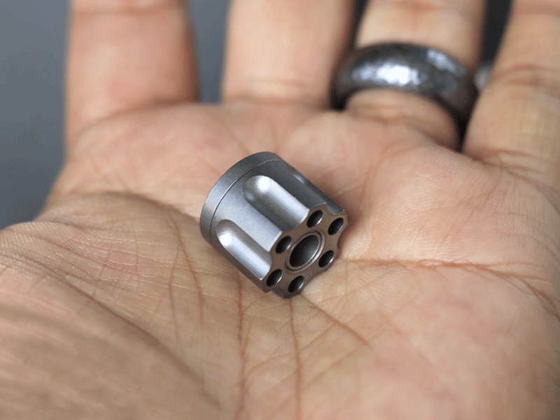 Titanium Detachable Knife Lanyard BeadNecklace Paracord Pendant Charm EDC 07FC0E-D4 - KOEEK