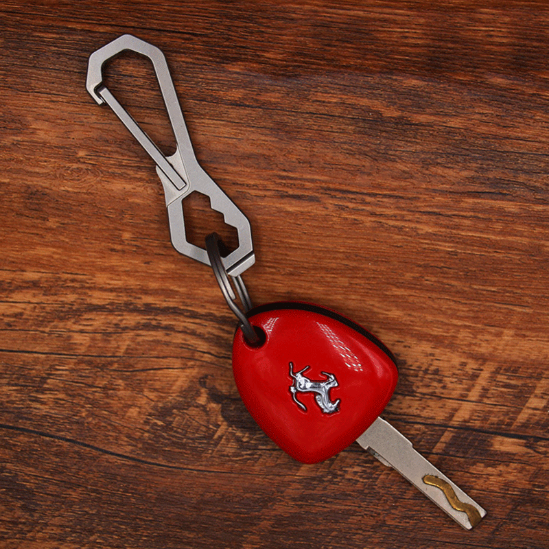 Titanium Alloy Multi Tool Wrench Screwdriver Men Waist Hanging Keychain EDC Gift 07FC0E-D4 - KOEEK