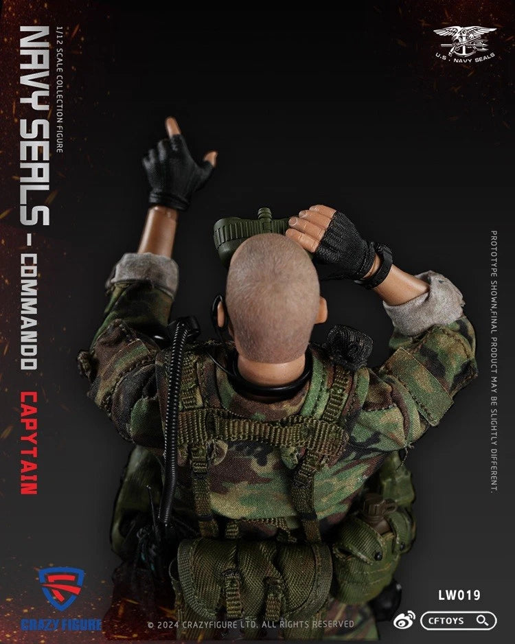 CFTOYS Special Assault Team-Captain 1/12 Soldier Action Figure Model Collection CFTOYS - KOEEK