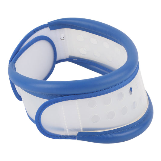 new Collar Neck Brace Collar Correct Bone Care For Neck Stiff Relief(Blue L) HGF koeek - KOEEK