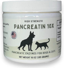 Pancreatic Enzyme Formula for Dogs and Cats High Concentration  10 oz (285 g) 07FC0E-D4 - KOEEK