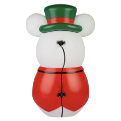 Disney Christmas Mickey Mouse Blow Mold Snowman Light Up 23” Yard Decor Holidays DISNEY - KOEEK