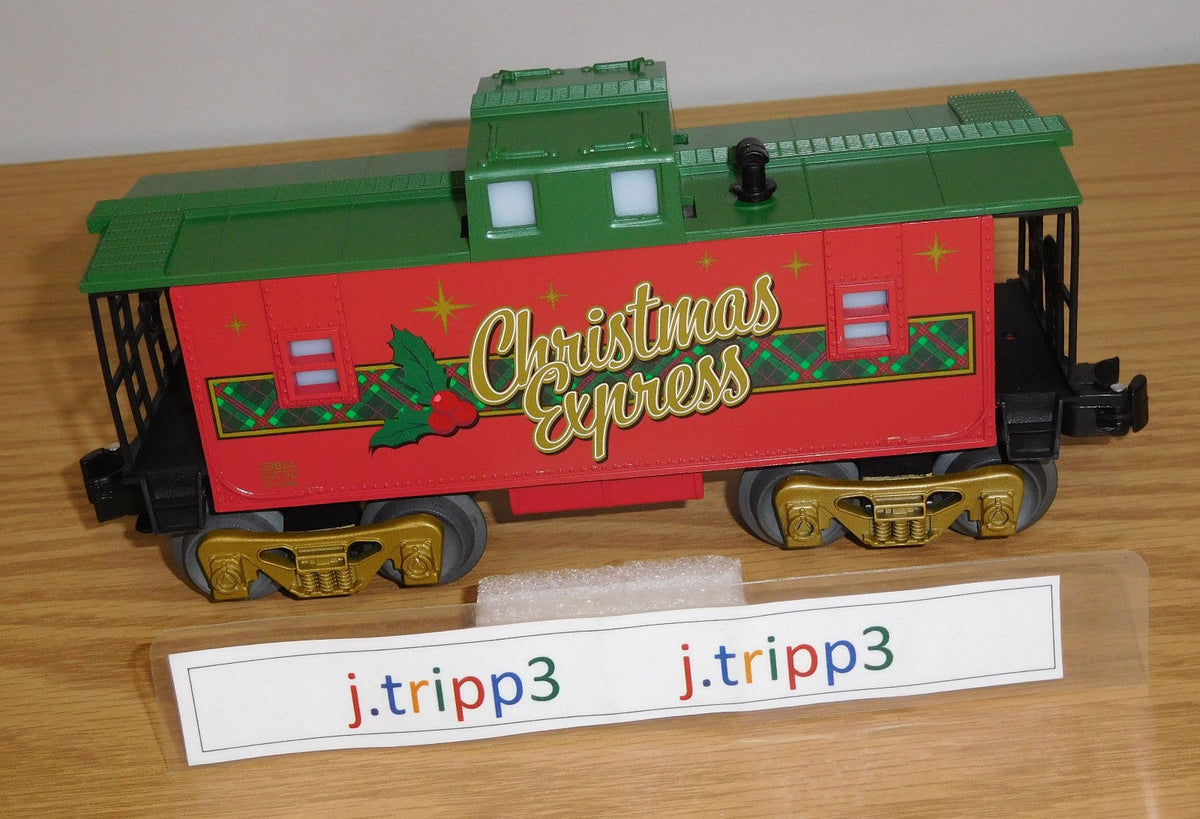 Lionel 2223020 Christmas Express Caboose Lighted Toy Train O Gauge Set break up LIONEL - KOEEK