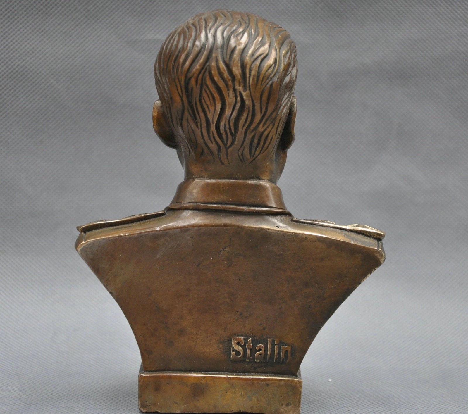 Russian Leader Joseph Stalin Bust Bronze Statue 07FC0E-D4 - KOEEK