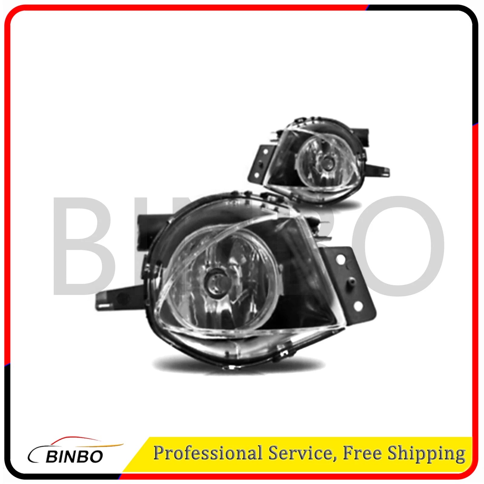 LED Left & Right Fog Lights For 2006 2007 2008 BMW E90 325I 328I 330I 335I Pair 07FC0E-D4 - KOEEK