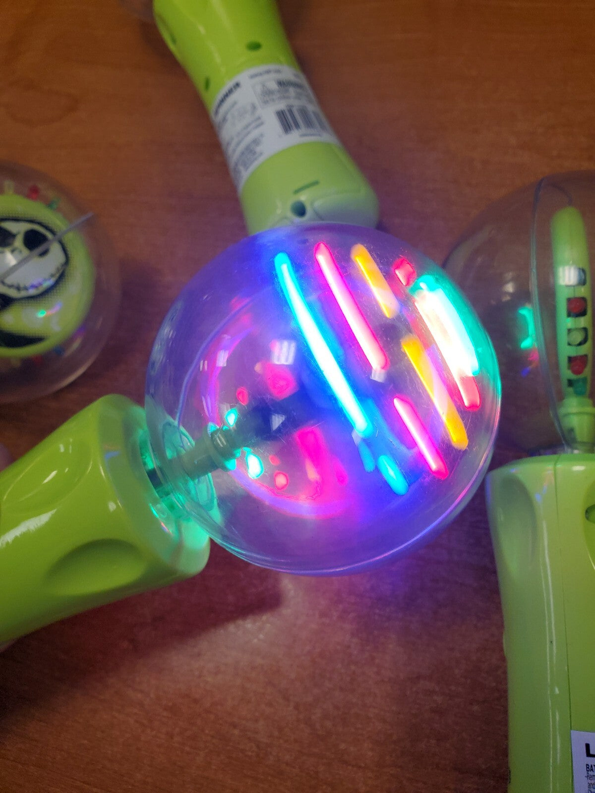 5 Pack: Disney Jack Skellington Light Spinner Nightmare Before Christmas 2C DISNEY - KOEEK