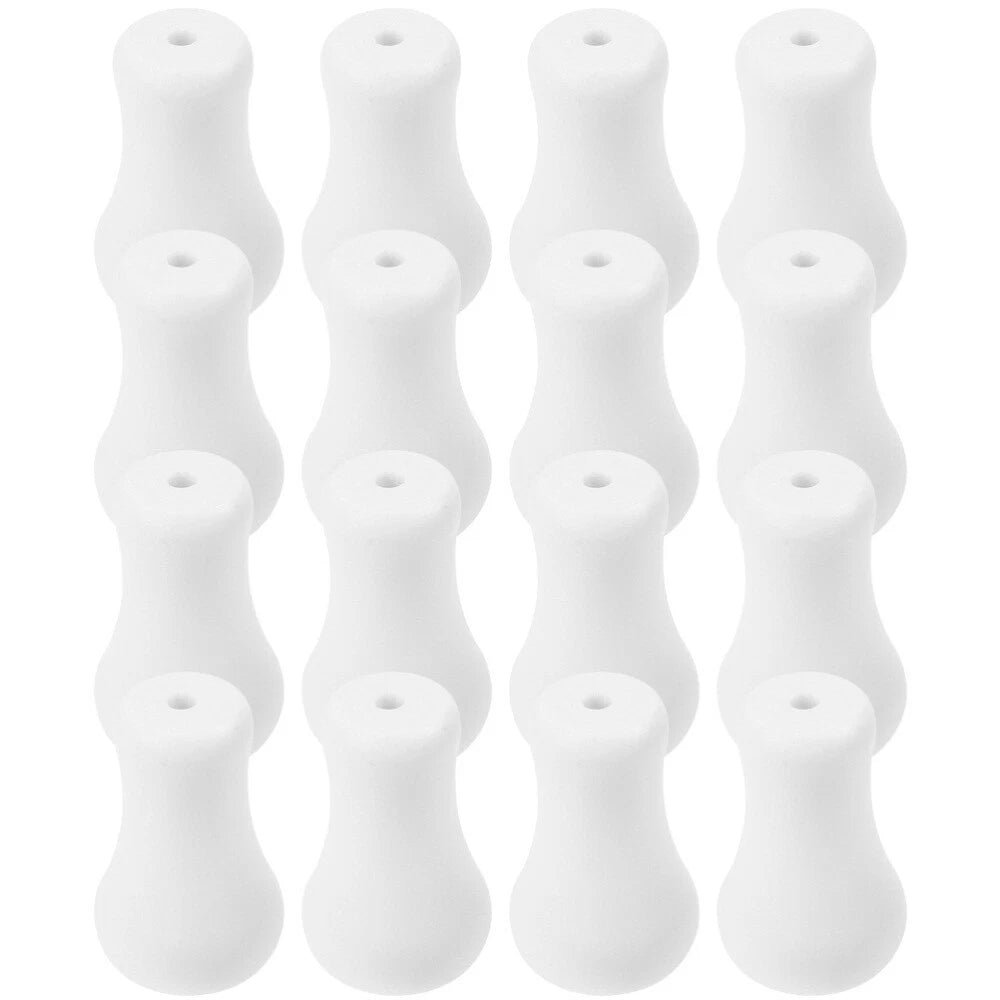 16pcs Blind Pull Cord Knobs Wood Cord Tassels Window Blinds Cord Tassels 07FC0E-D4 - KOEEK