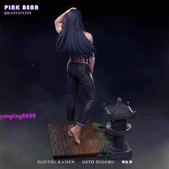 Pink Bear Jujutsu Kaisen Geto Suguru 1/6 Resin Statue Figure Model Collect 34cm 07FC0E-D4 - KOEEK