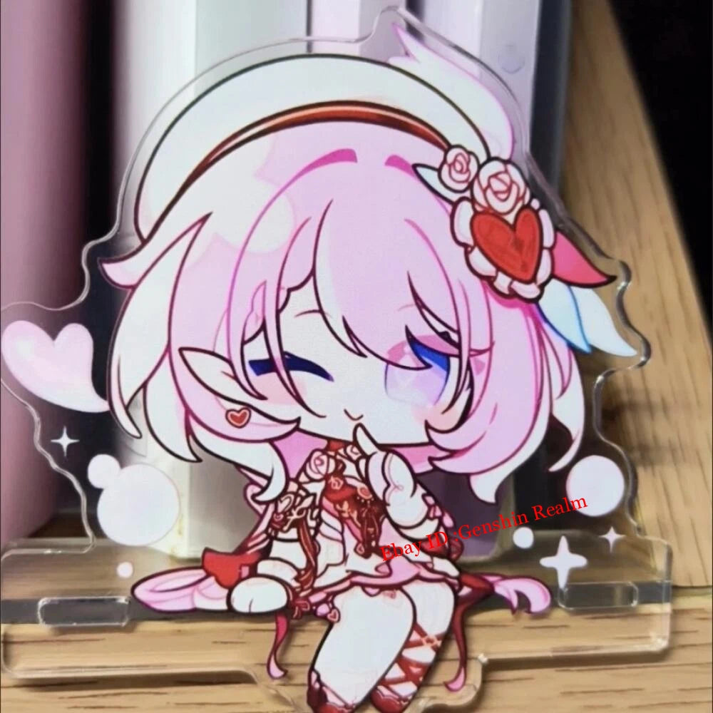 Anime Honkai Impact 3 Elysia Acrylic Desktop Stand Collection Decor Gift 07FC0E-D4 - KOEEK