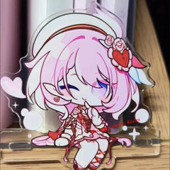 Anime Honkai Impact 3 Elysia Acrylic Desktop Stand Collection Decor Gift 07FC0E-D4 - KOEEK