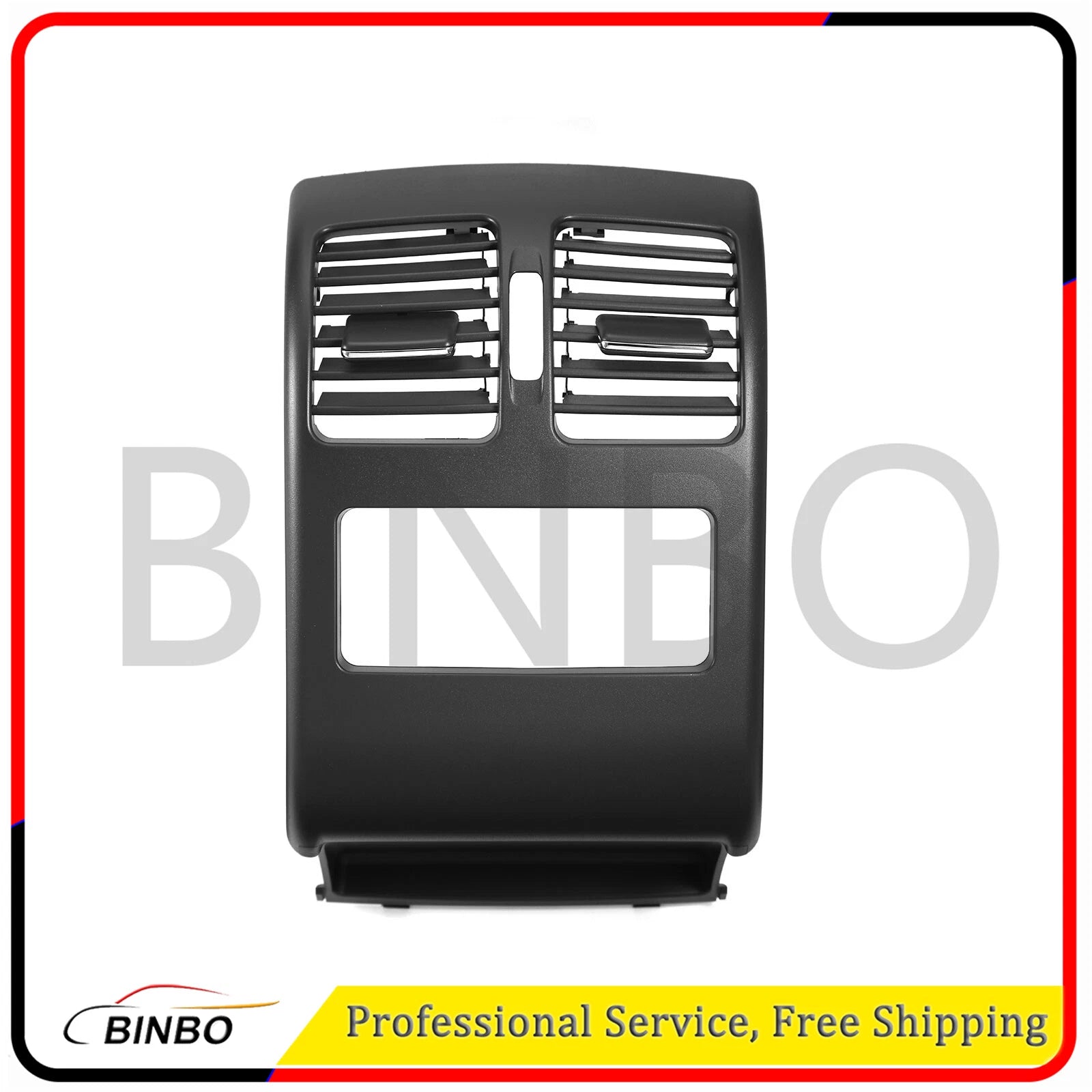 Rear Center Console Air Vent AC Panel Cover For Benz X204 GLK300 2009-2016 Black 07FC0E-D4 - KOEEK