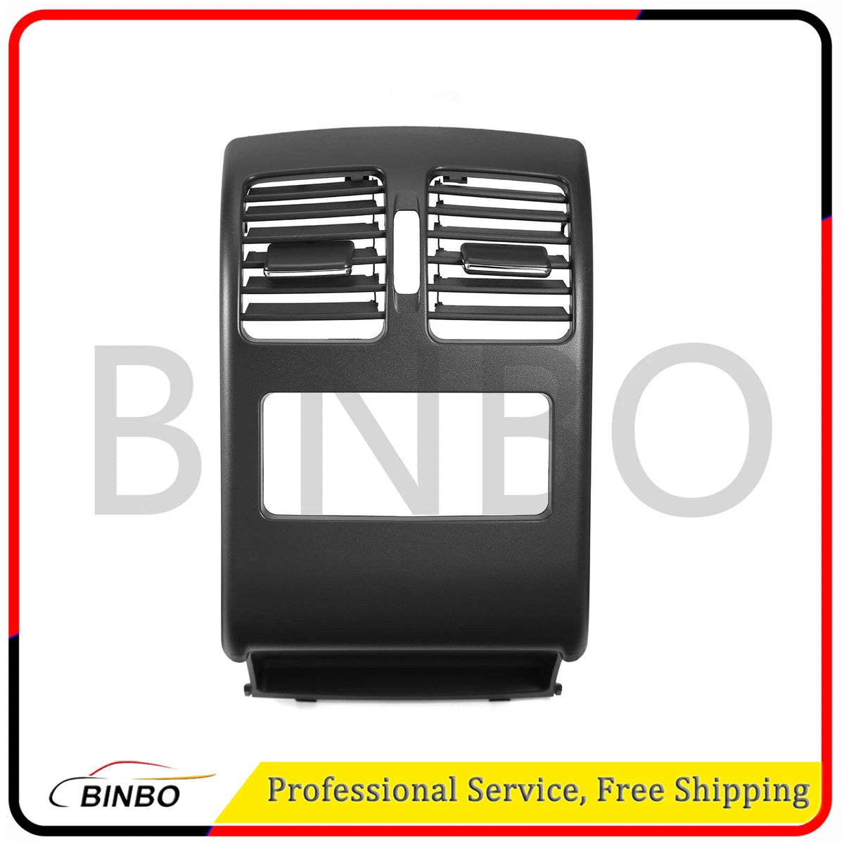 Rear Center Console Air Vent AC Panel Cover For Benz X204 GLK300 2009-2016 Black 07FC0E-D4 - KOEEK