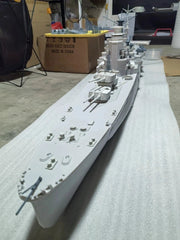 3D Printed 1/200 Japanese Navy Haguro Heavy Cruiser Unpainted Model Kit 07FC0E-D4 - KOEEK