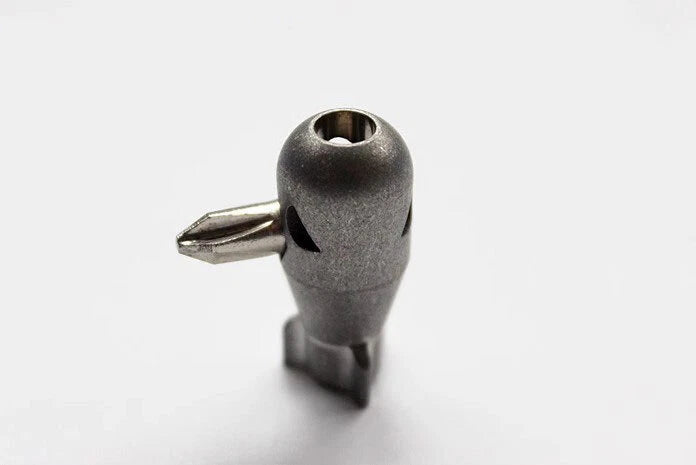 EDC Titanium Shark Knife Bead Bottle Opener Key chain Beadwork Pendant Bead DIY 07FC0E-D4 - KOEEK