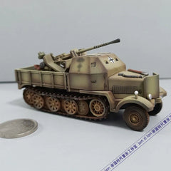 1:72 WWII German Sd .Kfz.7/2 Flak37 Truck-mounted Air Defense Desert Model 07FC0E-D4 - KOEEK