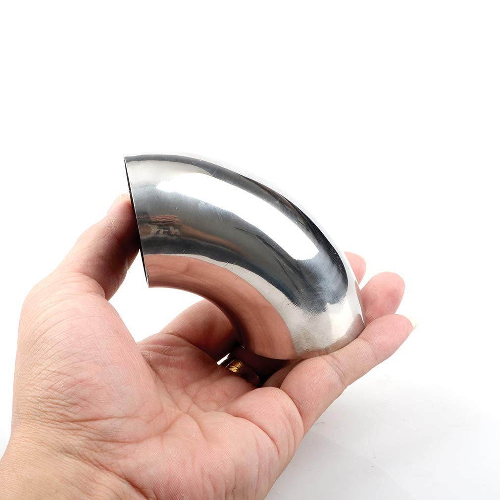 new Stainless Steel Elbow 2.5" 90° Mandrel Bend OD: 2.5",