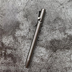 Titanium Alloy Bolt Action Pen Rollerball Pen Ballpoint Gel Pen G2 Refills EDC 07FC0E-D4 - KOEEK