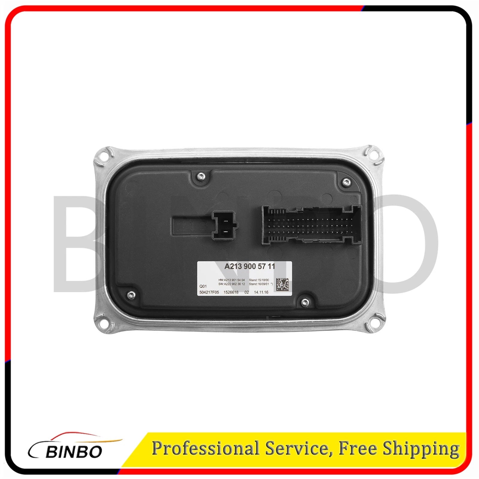 Left LED Headlight Module Ballast Unit for Mercedes E300 E400 E43 AMG 2017-2018 07FC0E-D4 - KOEEK