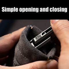 Cowhide Storage Bag LAUTIE Fingertip Gyro Toy EDC Outdoor Portable Key Case Gift 07FC0E-D4 - KOEEK