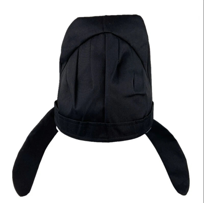 Chinese Traditional Hanfu Scholar Men Ancient Scholar Black Hat Confucian Towel 07FC0E-D4 - KOEEK