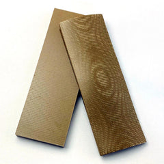 2PCS Flax Micarta Knife Handle Material Blanks Scales Knife Scales Blanks EDC 07FC0E-D4 - KOEEK