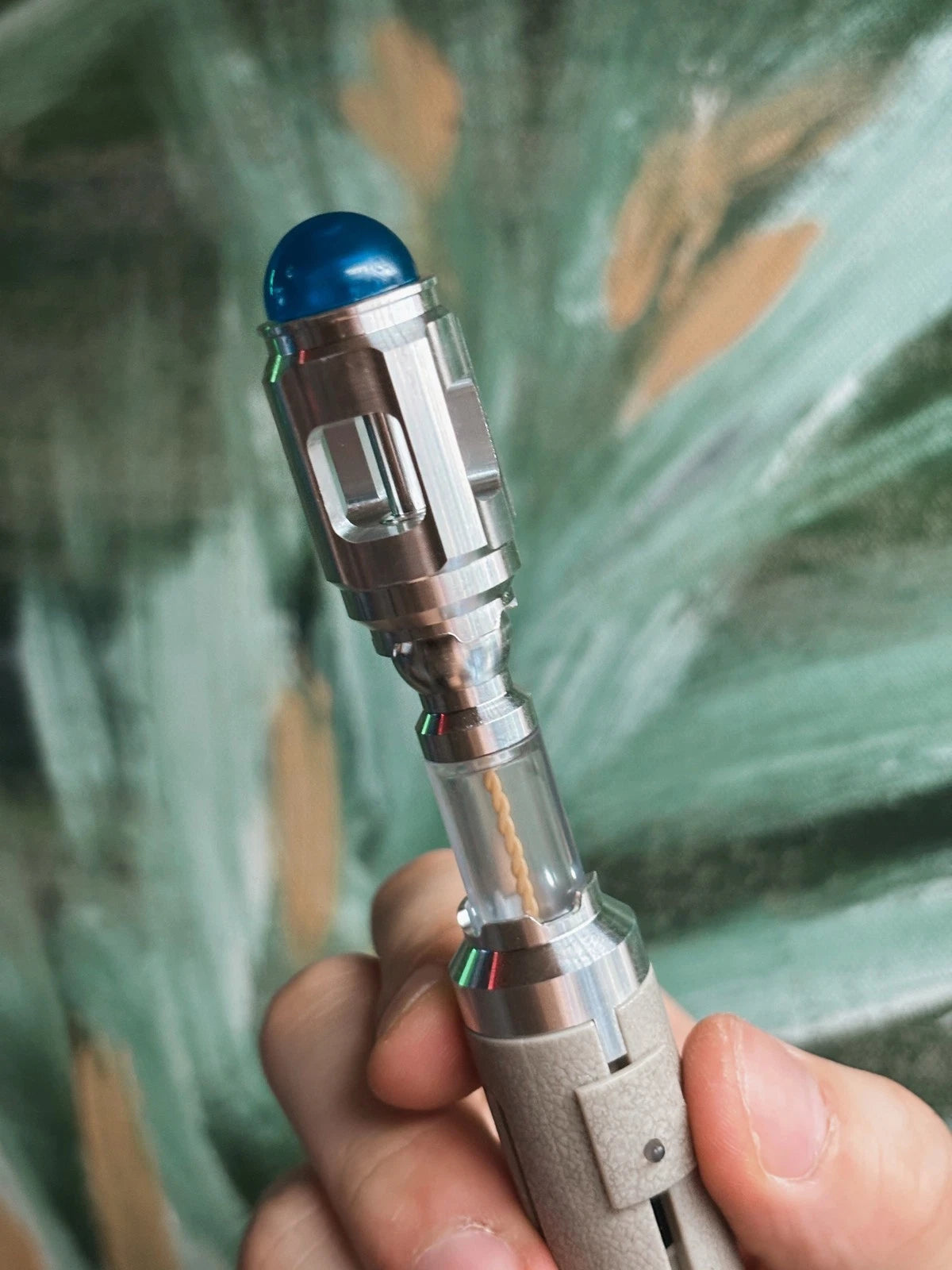 US STOCK! 10th Doctor Who Metal Sonic Screwdriver Scalable LED Replica Prop Gift 07FC0E-D4 - KOEEK