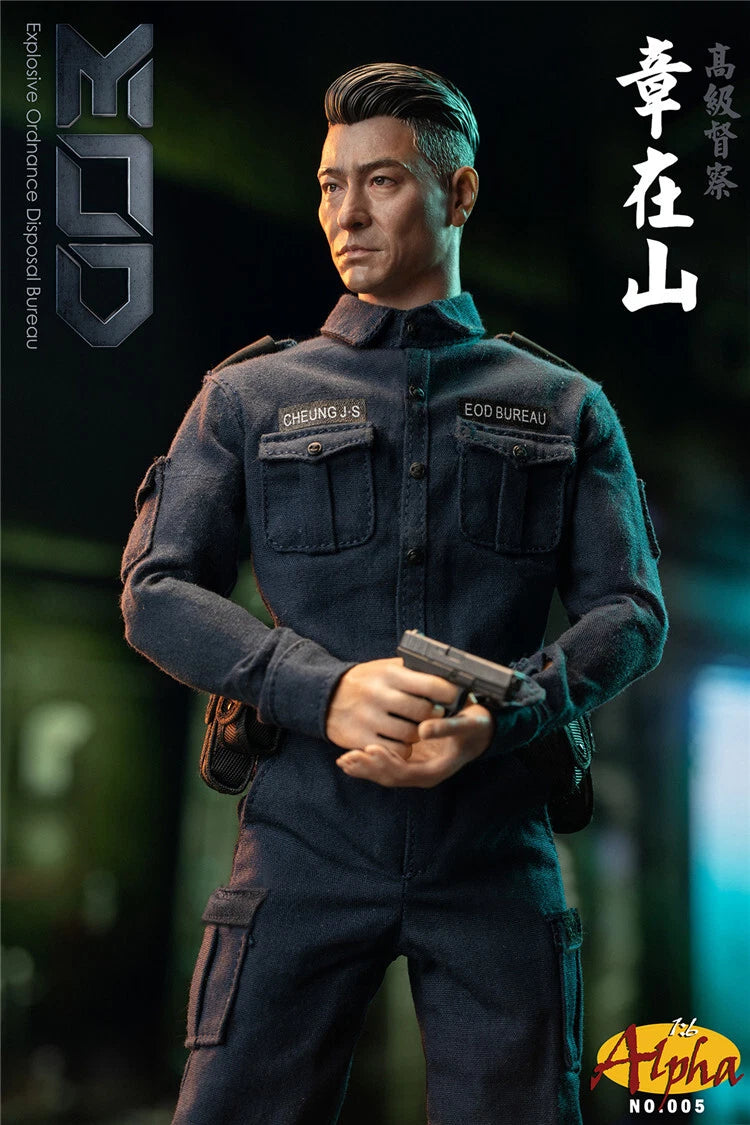 Alpha005 1/6 Shock Wave Andy Lau 12" Male Action Figure Model Toy INSTOCK 07FC0E-D4 - KOEEK
