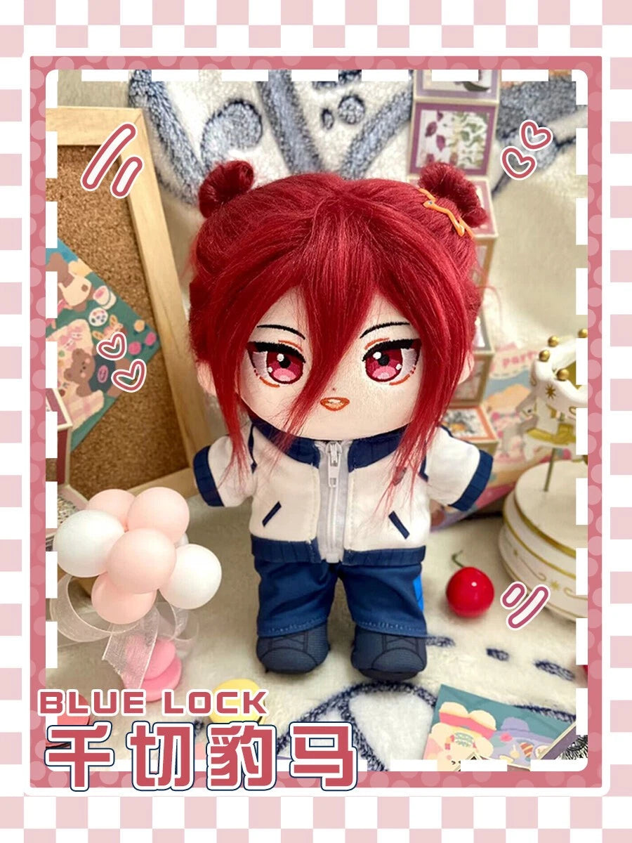 BLUE LOCK Chigiri Hyoma Plush Stuffed Toy Cosplay Action Figure Dress-up Doll 07FC0E-D4 - KOEEK